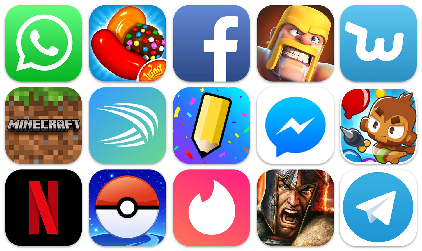 Top apps on Google Play